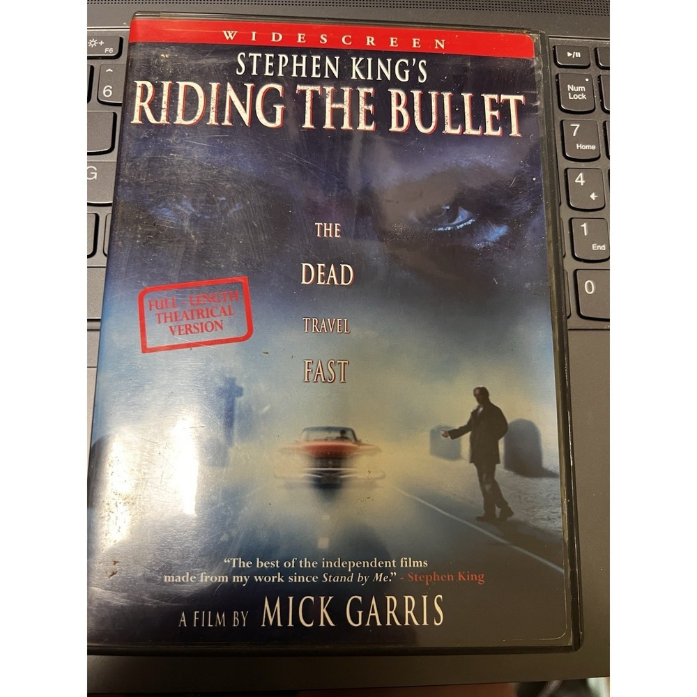 Stephen‎ Kings Riding the Bullet DVD Widescreen Theatrical Version Mick Garris